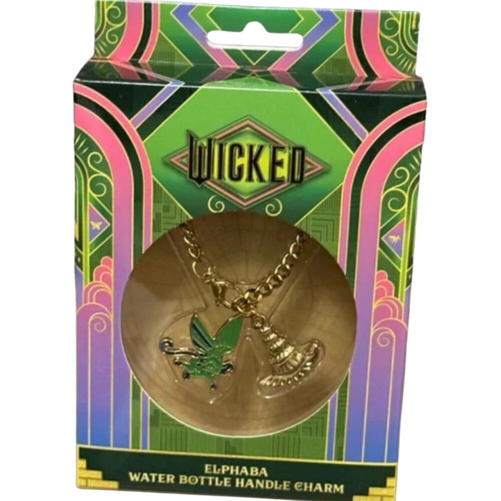 Wicked Glinda Handle Charm by CharCharms for Stanley Wicked For Good Gold Purple - Picture 2 of 2